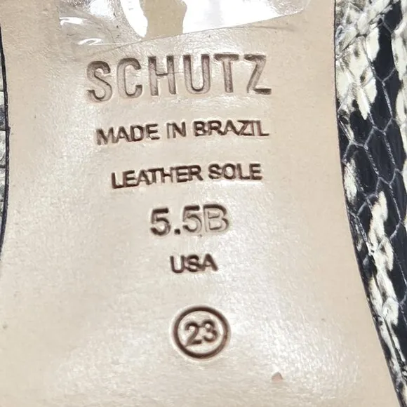 Schutz Women's Ashlee Ruched Snakeskin Pull-on Stiletto Boots Size 5.5 NEW $178