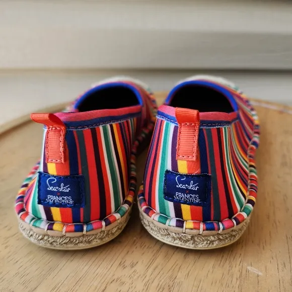Sea Star women's Candy multicolor striped espadriles flats