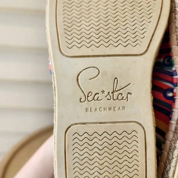 Sea Star women's Candy multicolor striped espadriles flats