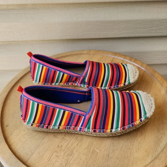 Sea Star women's Candy multicolor striped espadriles flats