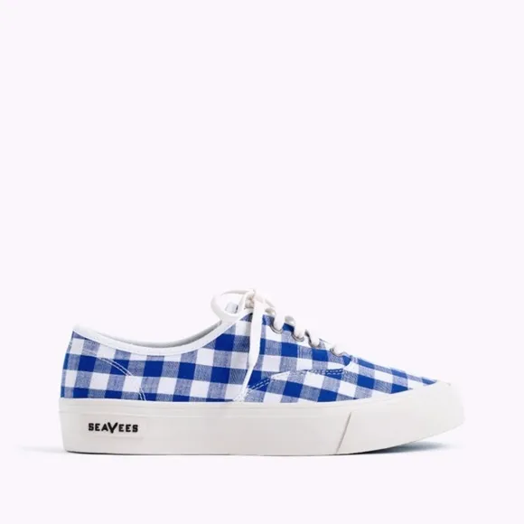 SeaVees® for J.Crew legend sneakers in gingham