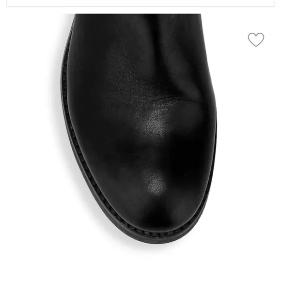 SEE BY CHLOE Black Janis Studded Tall Leather Boots