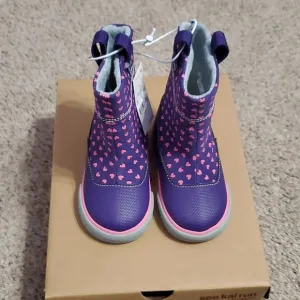 See Kai Run Basics Girl Ripley Hearts  Pull On Boots 5