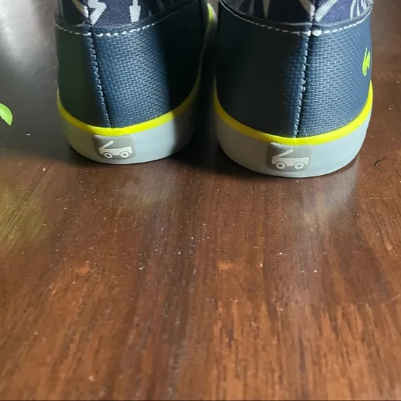 See Kai Run Basics Lightning Ripley Rain Blue Toddler Boots Size 12