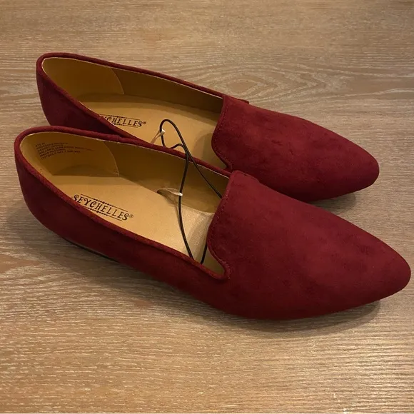 SEYCHELLES Ruby ll Gold Plated Heel Slip On Flats