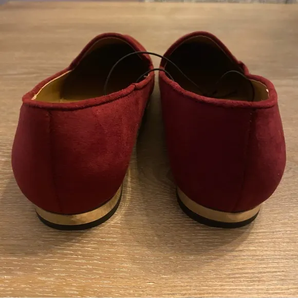 SEYCHELLES Ruby ll Gold Plated Heel Slip On Flats