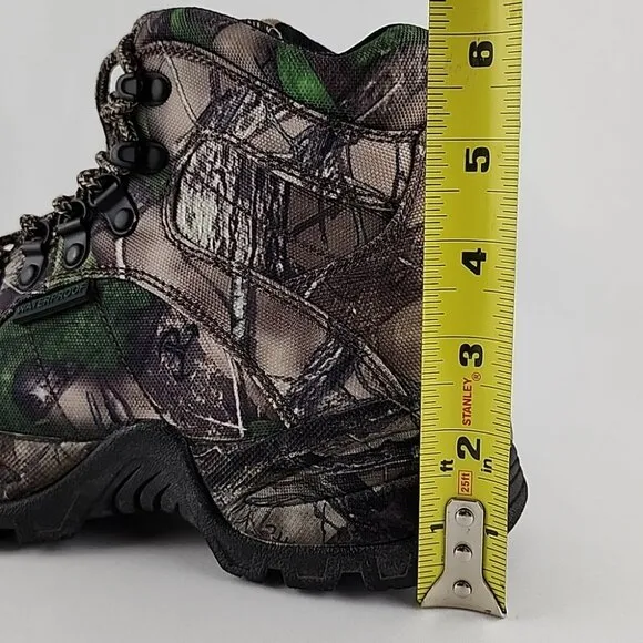 SHE Women's Outdoor Kosoha Hunting Ankle Lace Up Boots Camo Black Green Size 6.5