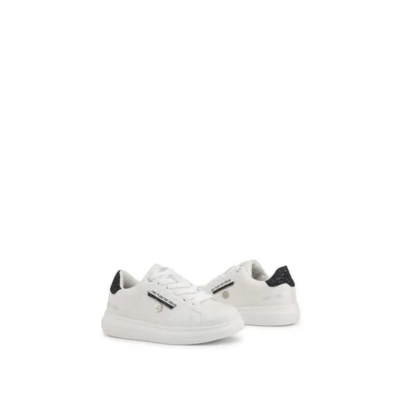 Shone Synthetic Leather Sneakers with Memory Foam Insole