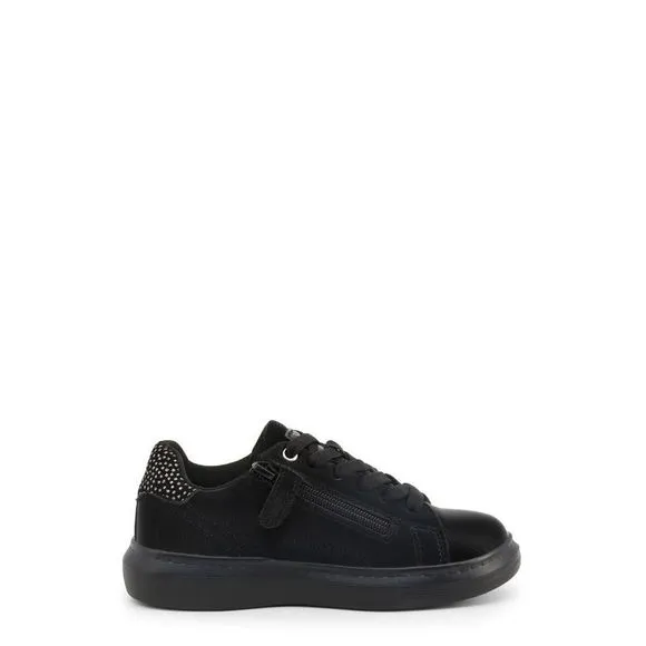 Shone Synthetic Leather Sneakers with Memory Foam Insole
