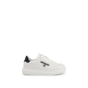 Shone Synthetic Leather Sneakers with Memory Foam Insole