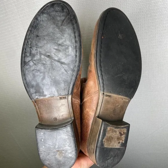 SILGA | Brown Leather Calve Boots Size 9