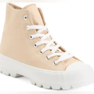 Sincerely Jules VESPA Women’s High Top Lug Sole Platform Sneakers