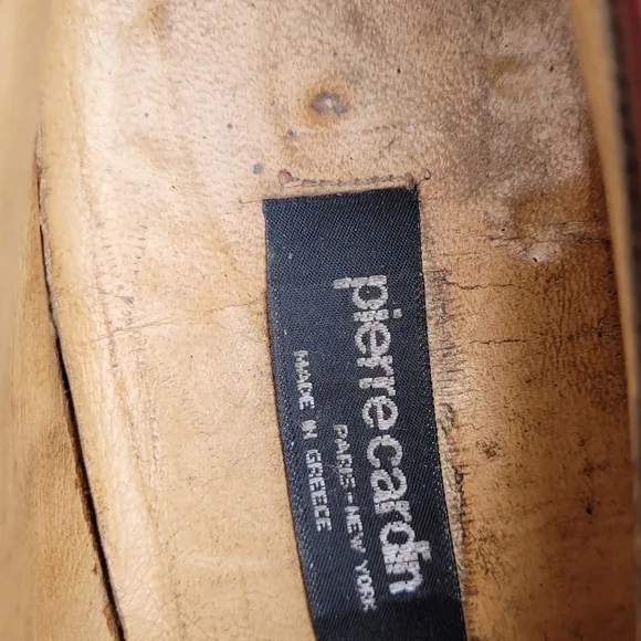 Size 10 D Pierre Cardan Vintage Tassel Loafers