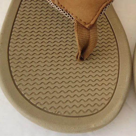 SIZE 6M. SPERRY top-sider boy’s leather sandals.