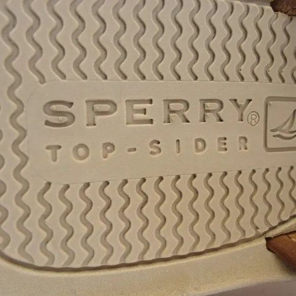 SIZE 6M. SPERRY top-sider boy’s leather sandals.