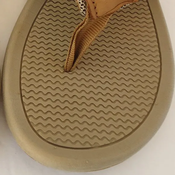 SIZE 6M. SPERRY top-sider boy’s leather sandals.