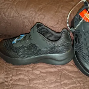 Skechers Dynamight 2.0-VORDIX 97786WL-BBK Boys Black Sneakers Size 12.5 NEWw/Tag