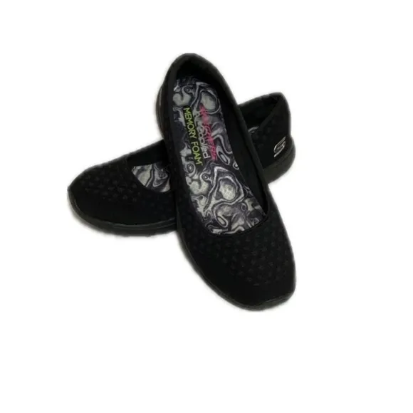 SKECHERS - SLIP-ON FLATS WOMENS SIZE: 6.5