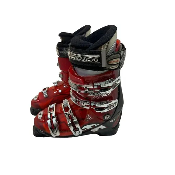 Ski Boots - Nordica Beast -‎ Red Performance Snow - MONDO 25/25.5