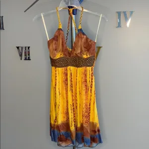 Sky Roped Straps Dress