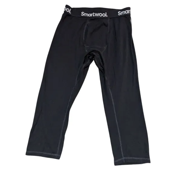 Smartwool Men’s 3/4 Base Layer Merino Wool Bottoms Medium Gorpcore Outdoor