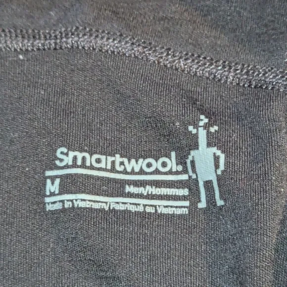Smartwool Men’s 3/4 Base Layer Merino Wool Bottoms Medium Gorpcore Outdoor