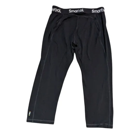 Smartwool Men’s 3/4 Base Layer Merino Wool Bottoms Medium Gorpcore Outdoor