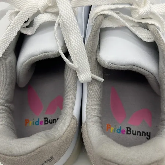 Sneakers 👟 Pride Bunny with Rainbow Sole