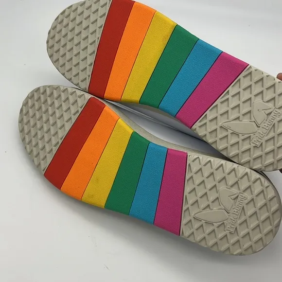 Sneakers 👟 Pride Bunny with Rainbow Sole