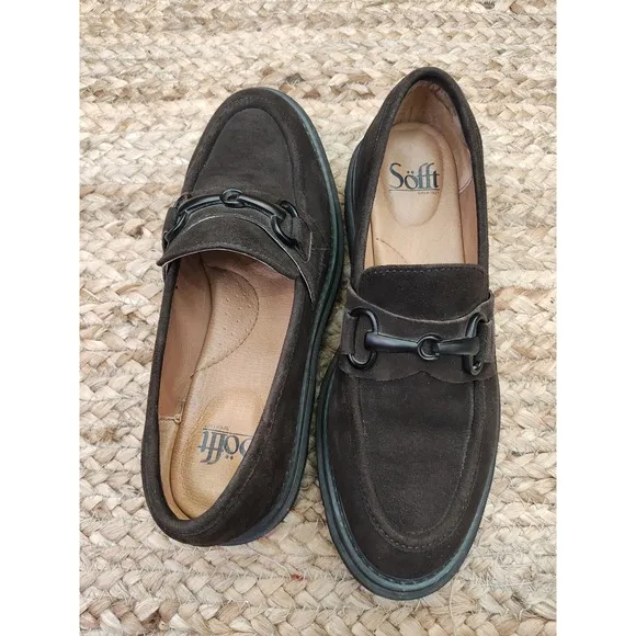 Sofft Satara Loafers (Havana Brown) Women's Size: 7.5