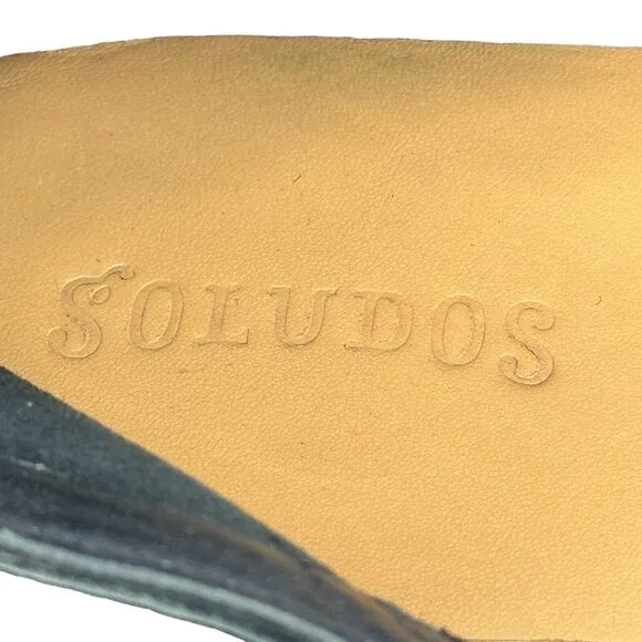Soludos Embriodered Venetian Loafer 8.5 Southwestern Women's Flats Slipper Mule