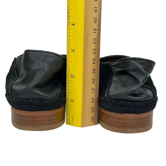 Soludos Embriodered Venetian Loafer 8.5 Southwestern Women's Flats Slipper Mule