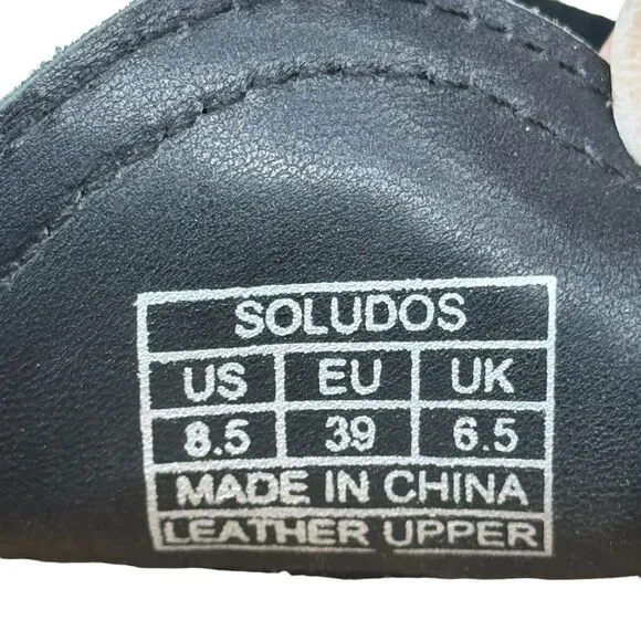Soludos Embriodered Venetian Loafer 8.5 Southwestern Women's Flats Slipper Mule