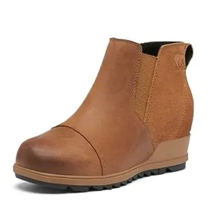 Sorel Evie Pull On Brown Ankle Boots Size 8.5