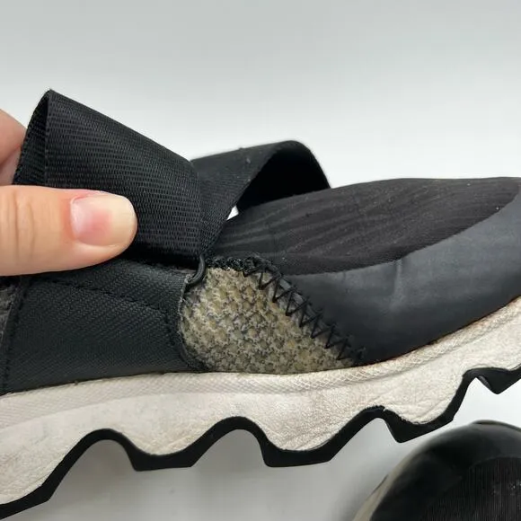 Sorel Kinetic Alpine Black Sneakers Size 7