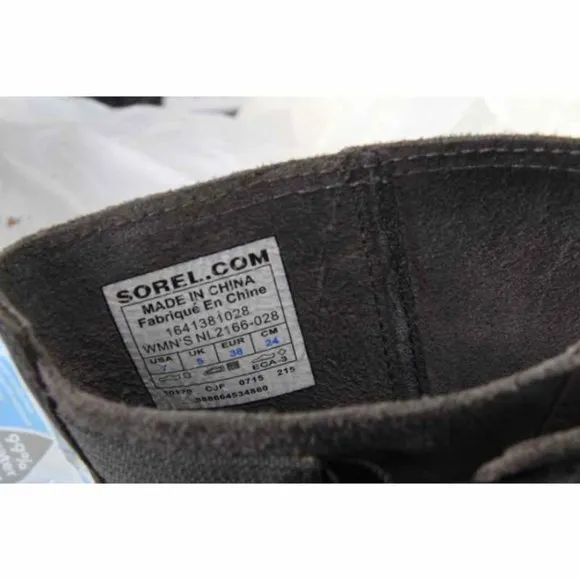 Sorel Major pull on boots leather womens boots distressed sz 7