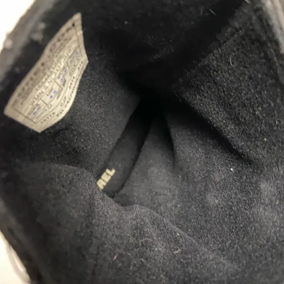 SOREl Pull On Wedge Leather Boots