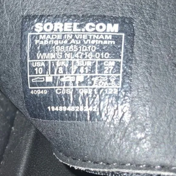 Sorel Roaming Sport Sandal Black Punch Pink Strap Sandals Size 10 NEW