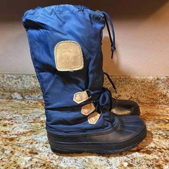 Sorel Snowlion Boots Vtg