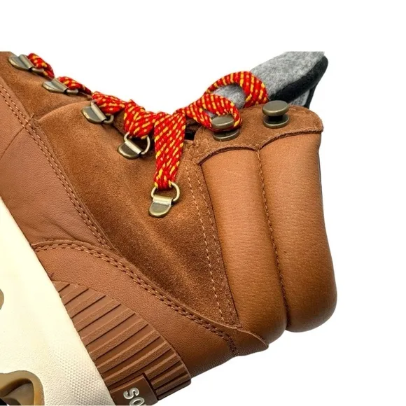 Sorel Women’s Kinetic Conquest Winter Brown Lace Up Boots | US 5