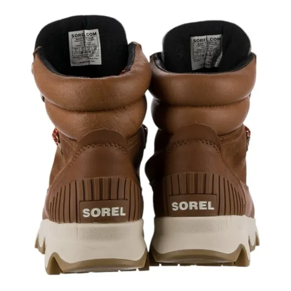 Sorel Women’s Kinetic Conquest Winter Brown Lace Up Boots | US 5