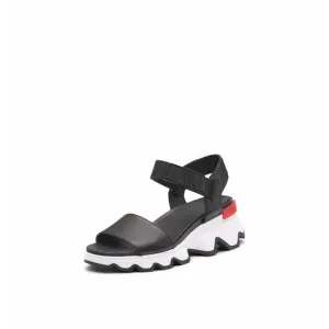 SOREL WOMEN'S KINETIC SANDALS - BLACK - SIZE 10.5