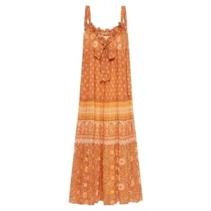 Spell &amp; The Gypsy Collective Utopia Strappy Sundress Cinnamon Size Large