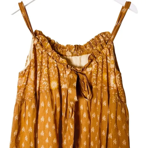 Spell &amp; The Gypsy Collective Utopia Strappy Sundress Cinnamon Size Large