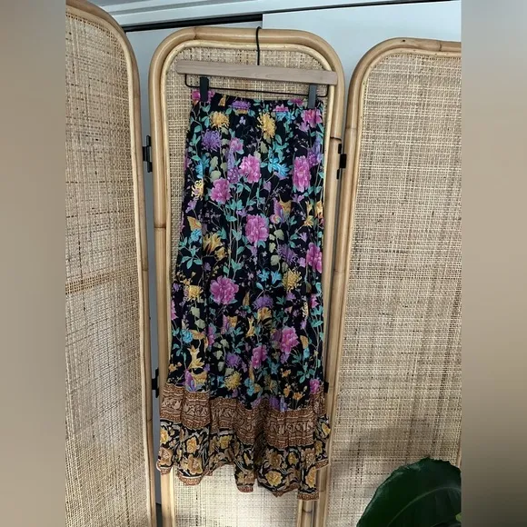 Spell Butterfly Midi Skirt Firefly