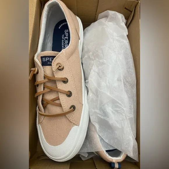 Sperry Kids Sneakers in Pink and White