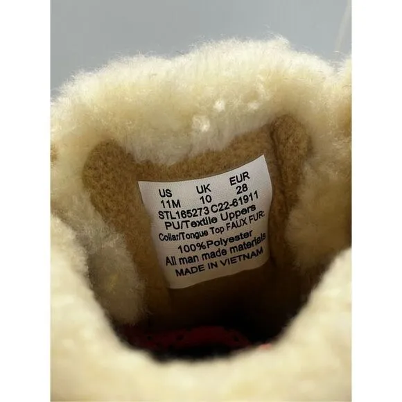 Sperry Little Kids Alpine Saltwater Medium Beige Duck Boots STL165273 Size 11