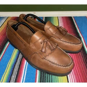 Sperry Tassel Loafer Shoes Men 11.5M Brown Slip On Business Wedding 0823500‎