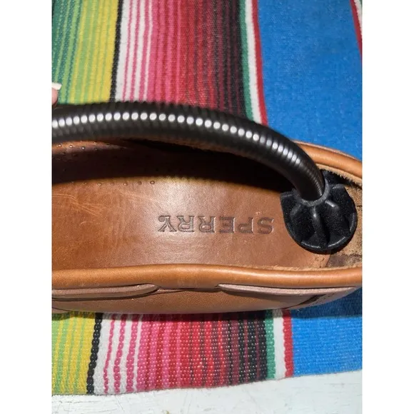 Sperry Tassel Loafer Shoes Men 11.5M Brown Slip On Business Wedding 0823500‎