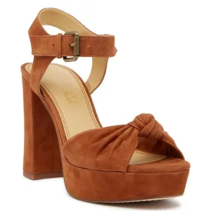 Splendid Bates Caramel Ankle Strap Heels Sandals